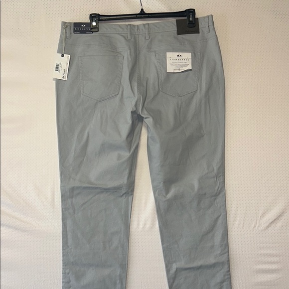 Men's 5-Pocket Fish Hippie Khaki Pants - Picture 2 of 9